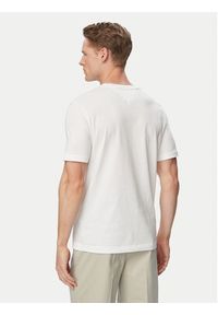 TOMMY HILFIGER - Tommy Hilfiger T-Shirt MW0MW43226 Biały Regular Fit. Kolor: biały. Materiał: bawełna #3