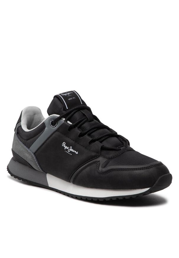 Sneakersy Pepe Jeans. Kolor: czarny