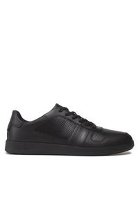 Calvin Klein Sneakersy Low Top Lace Up Lth HM0HM00471 Czarny. Kolor: czarny. Materiał: skóra #2