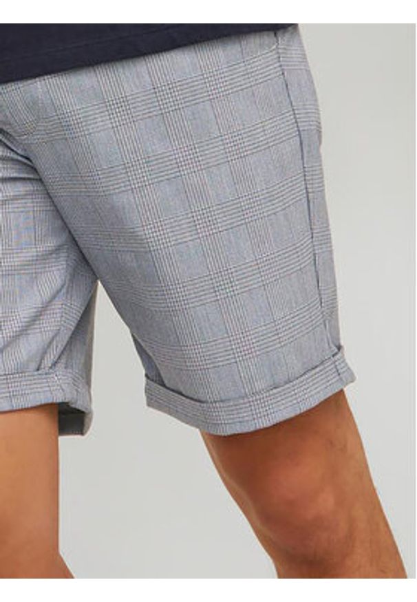 Jack & Jones - Jack&Jones Szorty materiałowe Connor 12186937 Niebieski Regular Fit. Kolor: niebieski. Materiał: materiał, syntetyk
