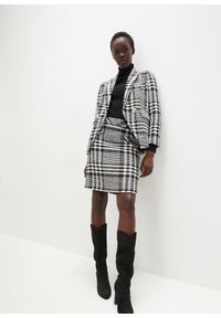 bonprix - Spódnica z miękkiej przędzy boucle. Kolor: czarny #3