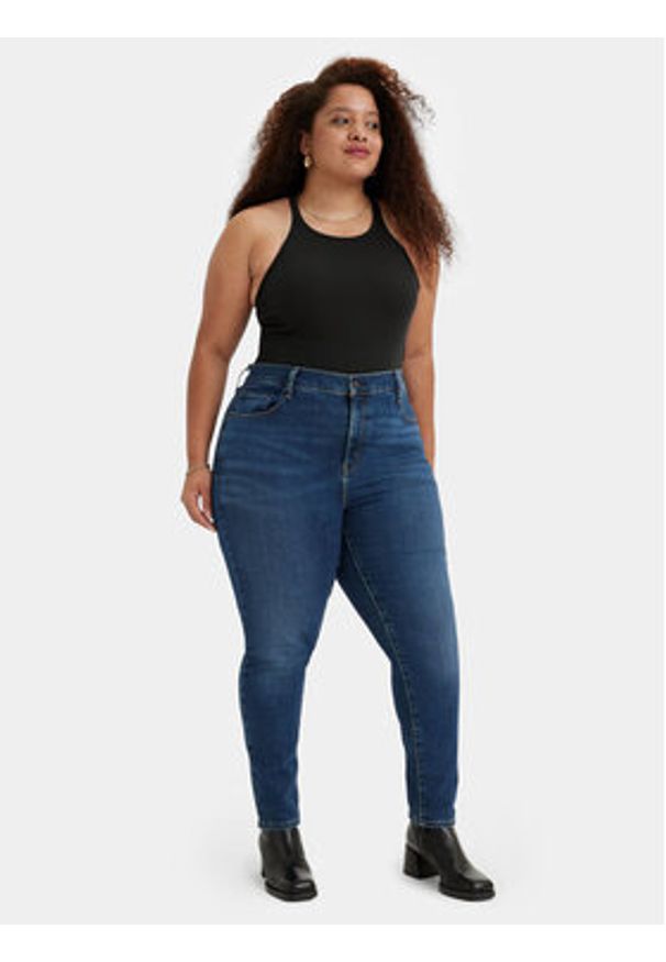 Levi's® Jeansy 721™ 83368-0090 Niebieski Slim Fit. Kolor: niebieski