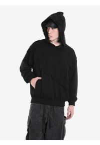 La Haine Inside Us Bluza Unisex | 3M M1162 | Mężczyzna | Czarny. Typ kołnierza: kaptur. Kolor: czarny. Materiał: bawełna. Wzór: aplikacja. Styl: elegancki #8