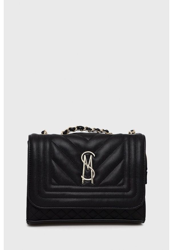 Steve Madden torebka Bcala kolor czarny. Kolor: czarny. Materiał: pikowane. Rodzaj torebki: na ramię