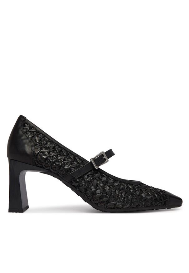 Hispanitas Czółenka RHV264609 C003 Czarny. Kolor: czarny. Materiał: materiał