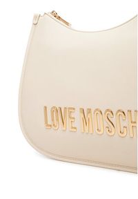 Love Moschino - LOVE MOSCHINO Torebka JC4021PP1NKD0110 Beżowy. Kolor: beżowy. Materiał: skórzane