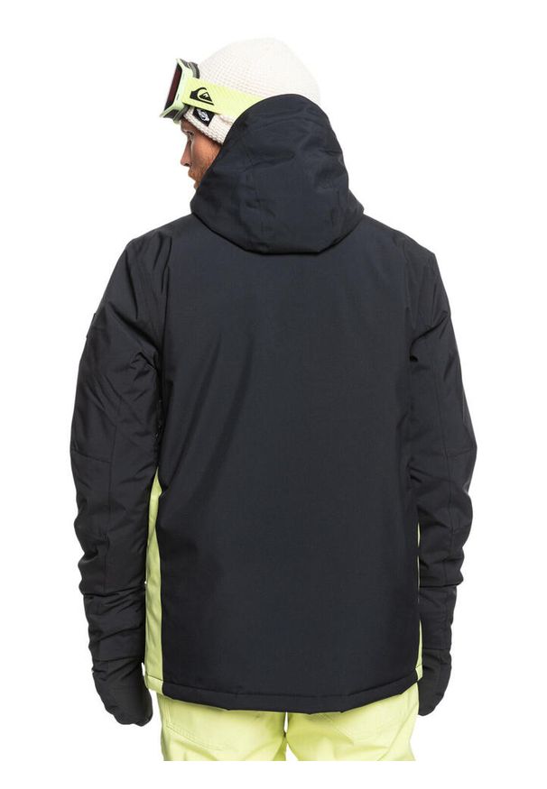 Quiksilver - Kurtka śnieżna dla Mężczyzn MORTON Czarny. Kolor: czarny. Materiał: poliester, materiał. Sezon: zima. Sport: narciarstwo