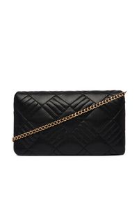 Love Moschino - LOVE MOSCHINO Torebka JC4269PP0OKH1000 Czarny. Kolor: czarny. Materiał: skórzane #6