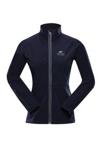 Kurtka softshell damska ALPINE PRO Multa z membraną, XS. Kolor: zielony. Materiał: softshell. Sport: turystyka piesza