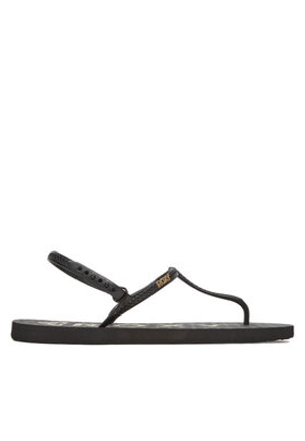 Roxy Sandały 839467 Czarny. Kolor: czarny. Materiał: syntetyk