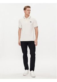 Calvin Klein Polo K10K112469 Écru Regular Fit. Typ kołnierza: polo. Materiał: bawełna