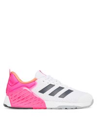 Adidas - adidas Buty na siłownię Dropset 3 strength training JR1674 Szary. Kolor: szary. Materiał: materiał. Sport: fitness