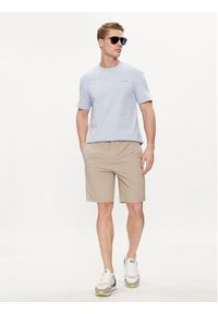 Calvin Klein T-Shirt Linear Graphic K10K112482 Niebieski Regular Fit. Kolor: niebieski. Materiał: bawełna #3