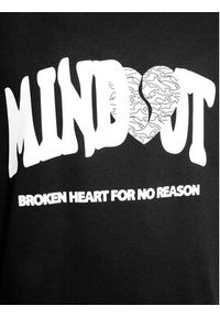 Mindout T-Shirt Broken Heart Czarny Boxy Fit. Kolor: czarny. Materiał: bawełna #4