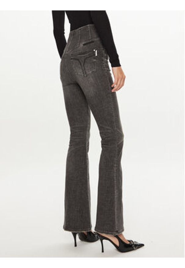 Miss Sixty Jeansy 6L3JJ2670200 Szary Flare Fit. Kolor: szary