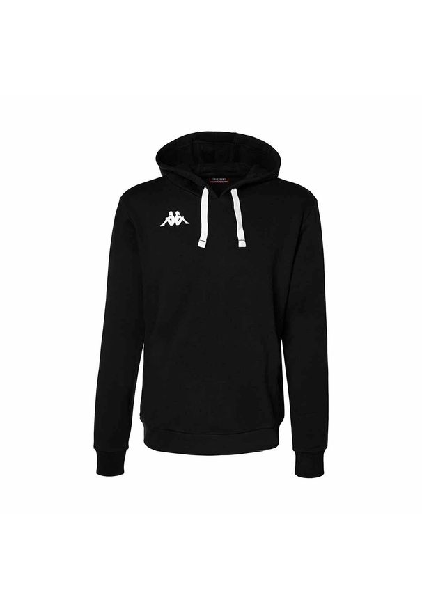 Bluza z kapturem Kappa Bali. Typ kołnierza: kaptur. Kolor: czarny. Sport: fitness