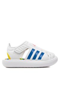 Adidas - adidas Sandały Closed-Toe Summer Water Sandals ID5839 Biały. Kolor: biały