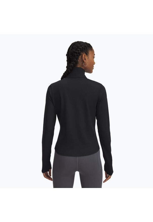 Longsleeve damski Under Armour Motion 1/2 Zip. Kolor: czarny. Długość rękawa: długi rękaw
