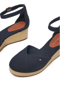 TOMMY HILFIGER - Tommy Hilfiger Espadryle FW0FW08657 Granatowy. Kolor: niebieski. Materiał: materiał