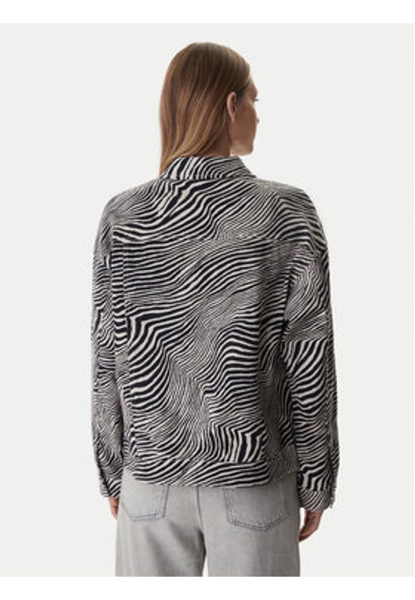 Vero Moda Kurtka jeansowa Tessa 10329961 Szary Oversize. Kolor: szary. Materiał: bawełna