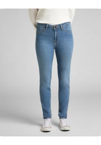 Lee - LEE SCARLETT HIGH DAMSKIE SPODNIE JEANSOWE MID BLUE L626EMXT #1