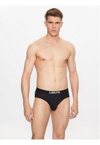 Levi's® Komplet 2 par slipów 37149-0803 Czarny. Kolor: czarny. Materiał: bawełna