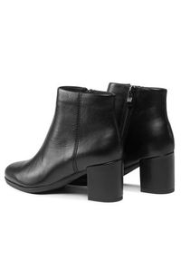 Clarks Botki Freva55 Zip 261747974 Czarny. Kolor: czarny. Materiał: skóra #2