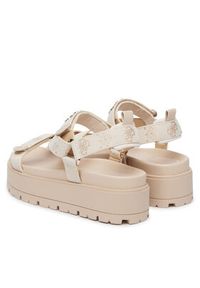 Guess Sandały FLJFTT FAL03 Beżowy. Kolor: beżowy. Materiał: materiał #3