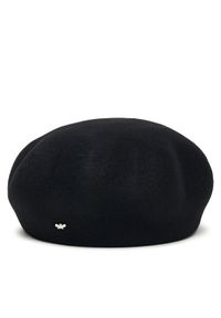 Weekend Max Mara Beret Pitti 2525576014 Czarny. Kolor: czarny. Materiał: wełna, materiał