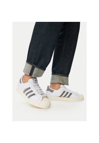 Adidas - Sneakersy adidas. Kolor: biały. Model: Adidas Superstar #1
