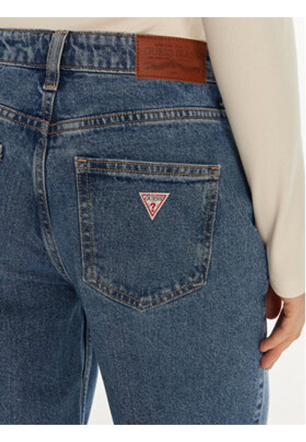 Guess Jeans Jeansy W4BA0Y D5CC4 Niebieski Relaxed Fit. Kolor: niebieski