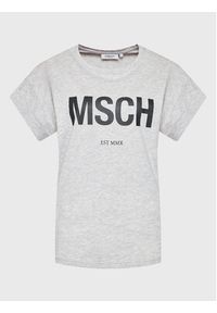 Moss Copenhagen T-Shirt Alva 16708 Szary Boxy Fit. Kolor: szary. Materiał: bawełna