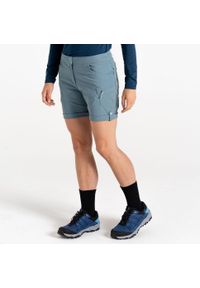 DARE 2B - Melodyjne Szorty Damskie. Kolor: szary. Materiał: nylon, tkanina, elastan. Sport: turystyka piesza