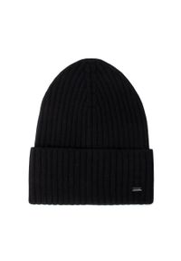 Czapka Gino Rossi O3M3-011-AW21 Black. Kolor: czarny. Materiał: materiał #1
