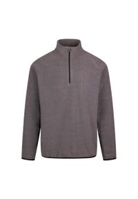 TRESPASS - Polarowy Top Męski Wetherill. Kolor: szary. Materiał: polar. Sezon: zima. Styl: sportowy. Sport: turystyka piesza #1