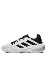 Adidas - adidas Buty do tenisa Barricade 13 Tennis IF0465 Biały. Kolor: biały. Materiał: materiał, mesh. Sport: tenis #6
