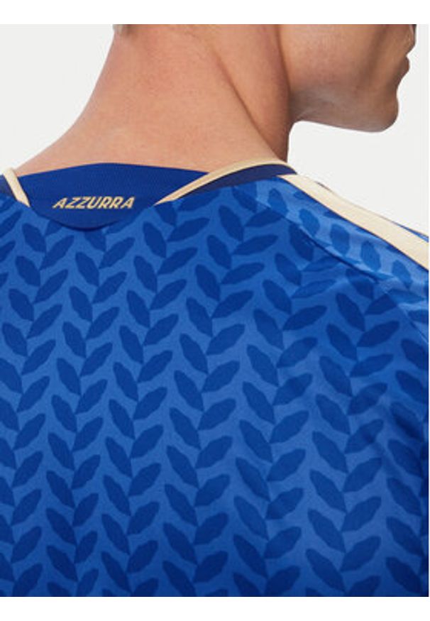 Adidas - adidas Koszulka techniczna Italy 26 Home Replica JL6937 Niebieski Slim Fit. Kolor: niebieski. Materiał: syntetyk