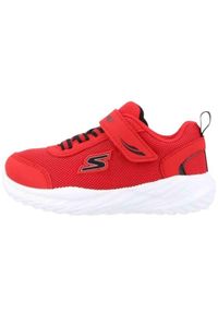 skechers - Buty dziecięce Skechers Nitro Sprint. Okazja: na co dzień. Kolor: czerwony. Sport: bieganie