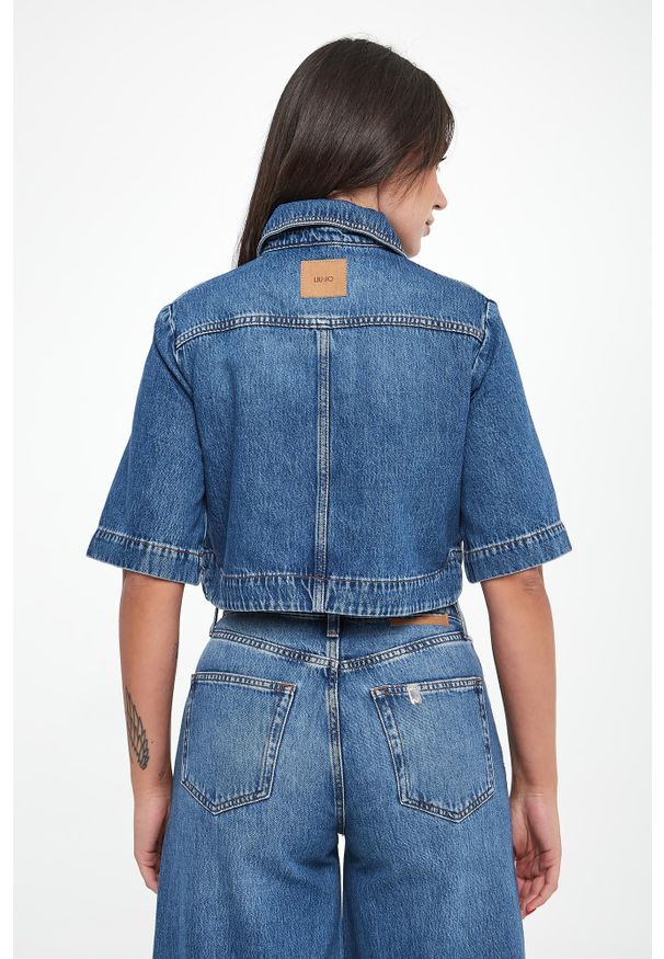 Liu Jo - Koszula damska jeansowa LIU JO. Materiał: jeans