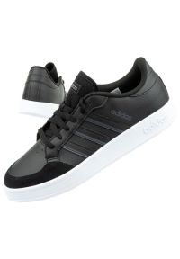 Adidas - Buty adidas Breaknet M GX4198 czarne. Zapięcie: sznurówki. Kolor: czarny. Materiał: skóra ekologiczna, guma. Szerokość cholewki: normalna #2