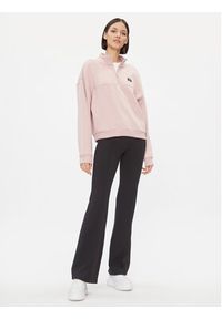 Vans Bluza Leighton Mock Neck Fleece VN000A5VZUL1 Różowy Regular Fit. Kolor: różowy. Materiał: syntetyk, bawełna