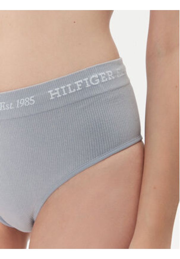 TOMMY HILFIGER - Tommy Hilfiger Figi klasyczne z wysokim stanem UW0UW05724 Niebieski. Stan: podwyższony. Kolor: niebieski. Materiał: bawełna