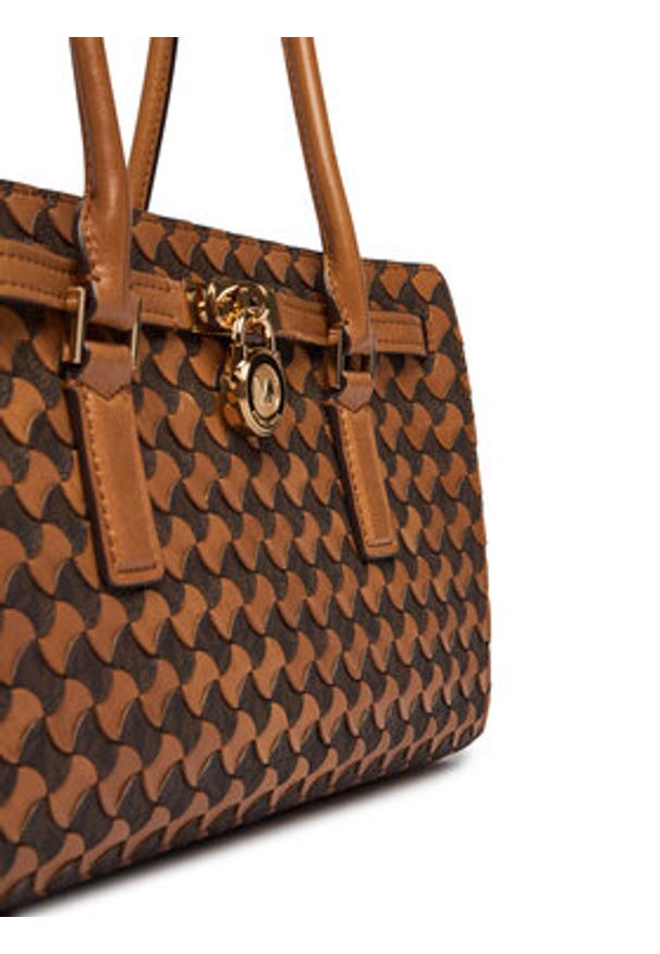 MICHAEL Michael Kors Torebka 30R6GNXT0T Brązowy. Kolor: brązowy. Materiał: skórzane
