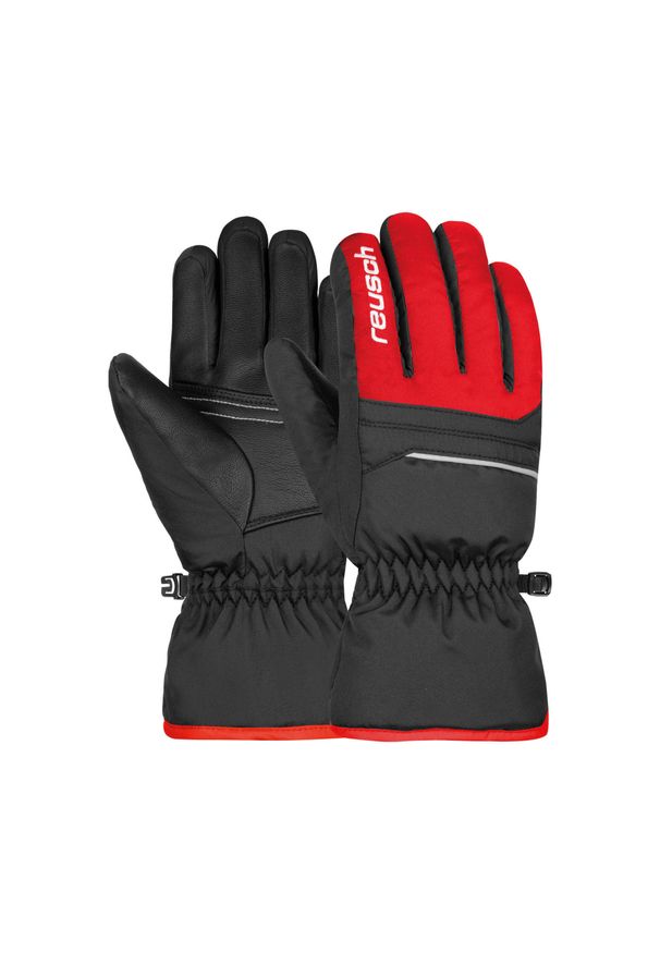 Reusch - Rękawice dziecięce REUSCH Alan Junior. Kolor: wielokolorowy, czarny, czerwony. Sport: turystyka piesza