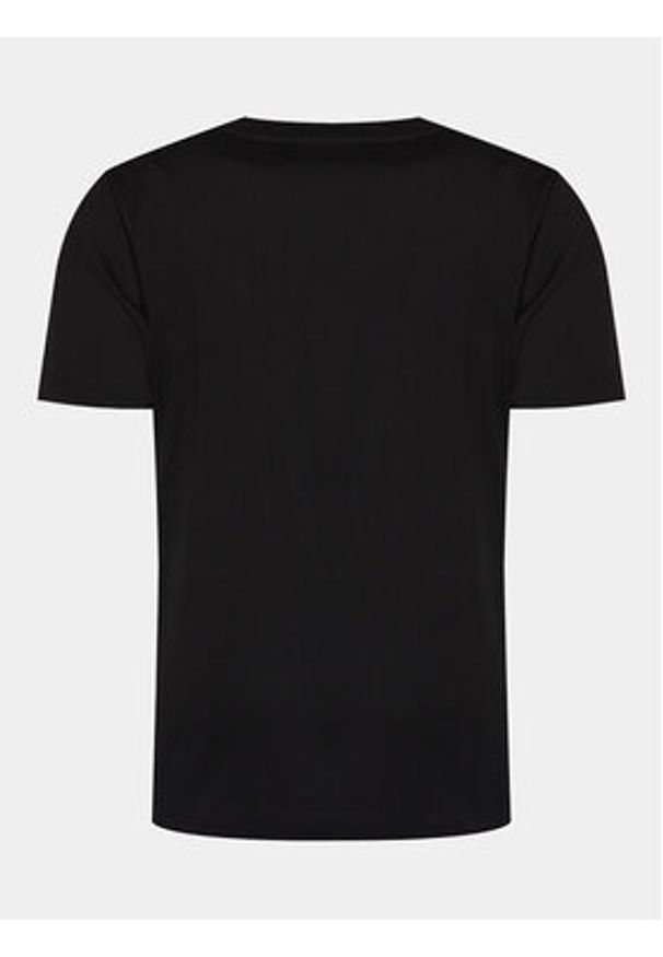 Richmond X T-Shirt Ikiom UMP24141TS Czarny Regular Fit. Kolor: czarny. Materiał: bawełna