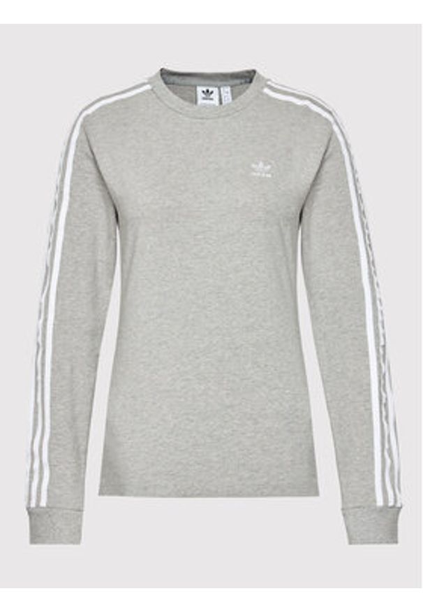 Adidas - adidas Bluzka adicolor Classics H33570 Szary Standard Fit. Kolor: szary. Materiał: bawełna