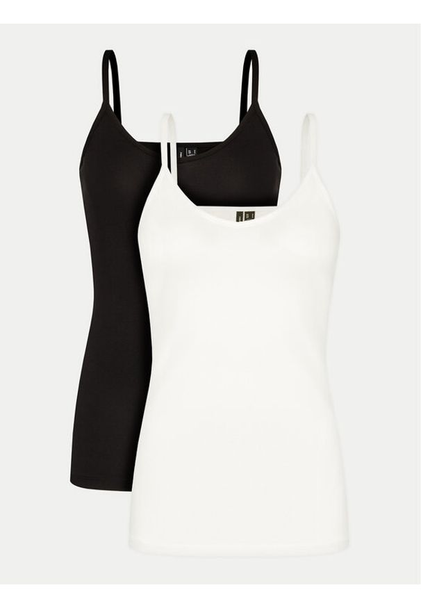 Vero Moda Komplet topów 10171122 Czarny Slim Fit. Kolor: czarny. Materiał: bawełna