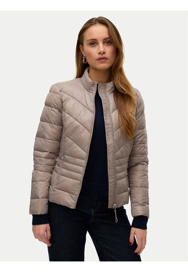 Vero Moda Kurtka przejściowa Sorayasiv 10311353 Szary Slim Fit. Kolor: szary. Materiał: syntetyk