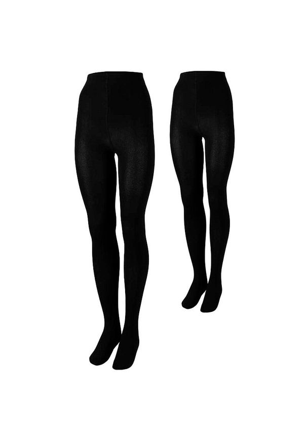HEAT KEEPER - Legginsy termoaktywne damskie Heat Keeper 2-pak. Kolor: czarny. Sport: turystyka piesza