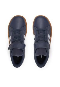 Adidas - adidas Sneakersy Grand Court 2.0 JI0974 Granatowy. Kolor: niebieski. Materiał: materiał
